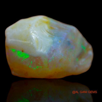 6.00 Cts Natural Australian Fire Opal Fancy Rough Loose Gemstone For Jewelry 14x10x9 mm R-590