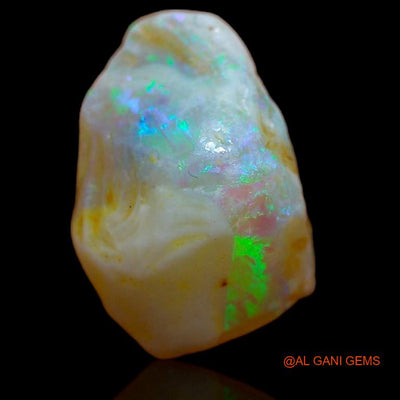 6.00 Cts Natural Australian Fire Opal Fancy Rough Loose Gemstone For Jewelry 14x10x9 mm R-590