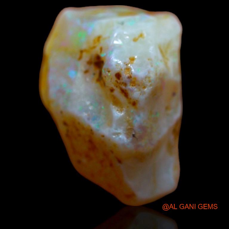 6.00 Cts Natural Australian Fire Opal Fancy Rough Loose Gemstone For Jewelry 14x10x9 mm R-590