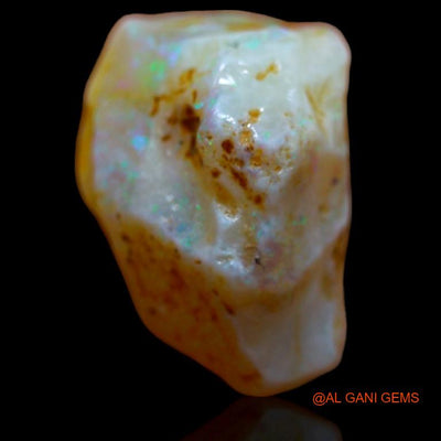 6.00 Cts Natural Australian Fire Opal Fancy Rough Loose Gemstone For Jewelry 14x10x9 mm R-590