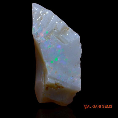 Natural Untreated Fire Opal Loose Gemstone Fancy Rough From Australia 8.00 Cts 21x11x9 mm R-593