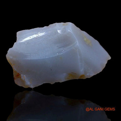 Natural Untreated Fire Opal Loose Gemstone Fancy Rough From Australia 8.00 Cts 21x11x9 mm R-593