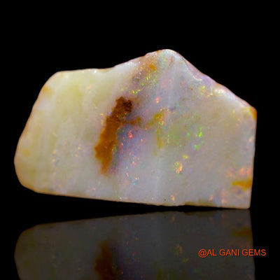 8.00 Cts Natural Australian Fire Opal Loose Gemstone Fancy Rough 15x10x9 mm R-594