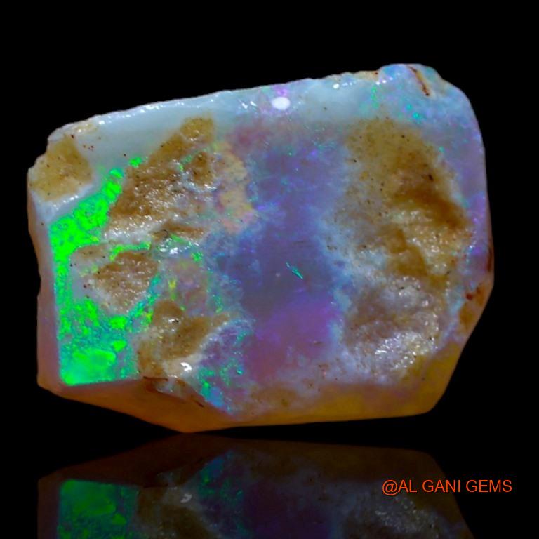 4.50 Cts Natural Australian Fire Opal Loose Gemstone Fancy Rough 13x10x5 mm R-599