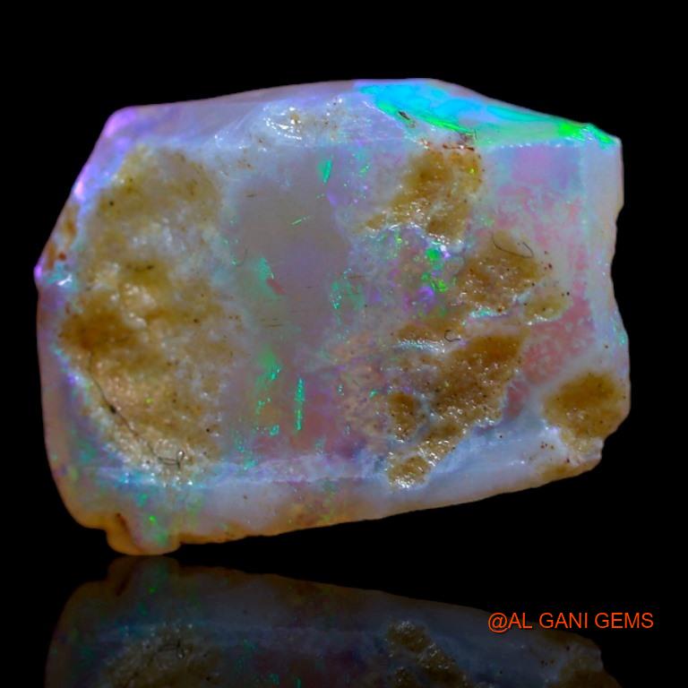 4.50 Cts Natural Australian Fire Opal Loose Gemstone Fancy Rough 13x10x5 mm R-599