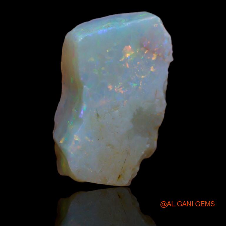 Natural Untreated Fire Opal Loose Gemstone Fancy Rough From Australia 5.40 Cts 16x10x3 mm R-59