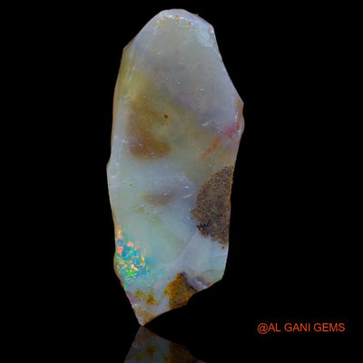 17.00 Cts Unheated Australian Fire Opal Loose Gemstone Fancy Rough Natural 36x16x5 mm R-601