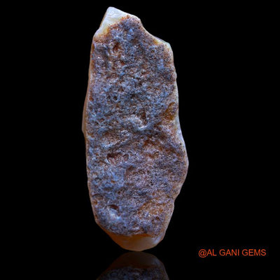 17.00 Cts Unheated Australian Fire Opal Loose Gemstone Fancy Rough Natural 36x16x5 mm R-601