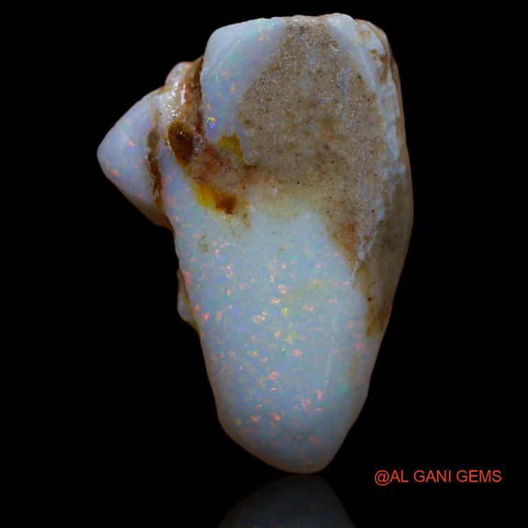 Natural Untreated Fire Opal Loose Gemstone Fancy Rough From Australia 18.00 Cts 29x20x9 mm R-602