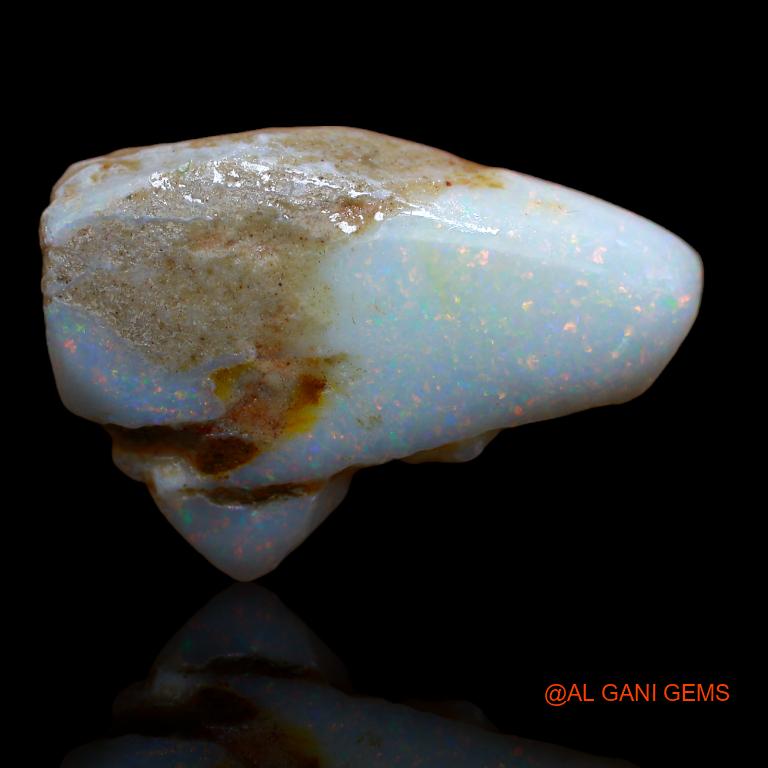 Natural Untreated Fire Opal Loose Gemstone Fancy Rough From Australia 18.00 Cts 29x20x9 mm R-602