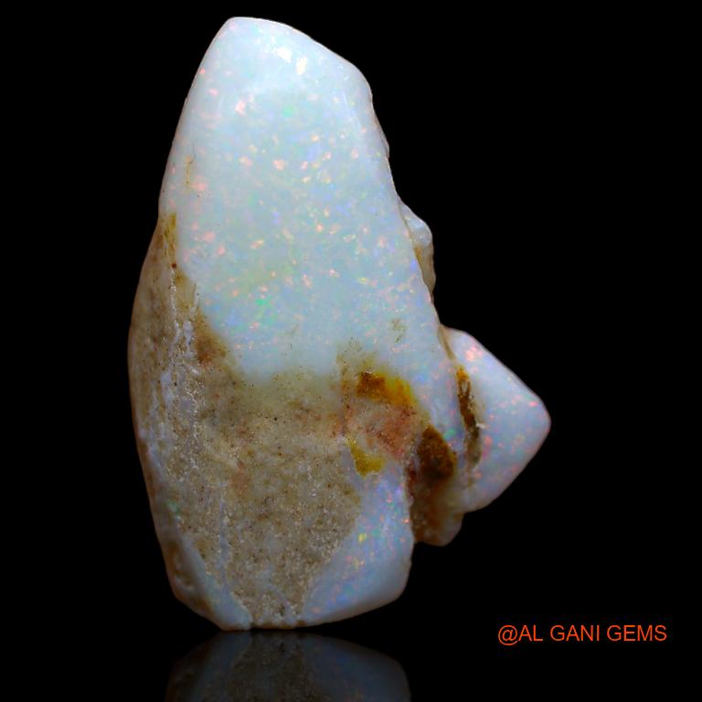 Natural Untreated Fire Opal Loose Gemstone Fancy Rough From Australia 18.00 Cts 29x20x9 mm R-602