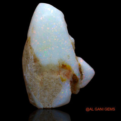 Natural Untreated Fire Opal Loose Gemstone Fancy Rough From Australia 18.00 Cts 29x20x9 mm R-602