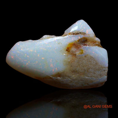 Natural Untreated Fire Opal Loose Gemstone Fancy Rough From Australia 18.00 Cts 29x20x9 mm R-602