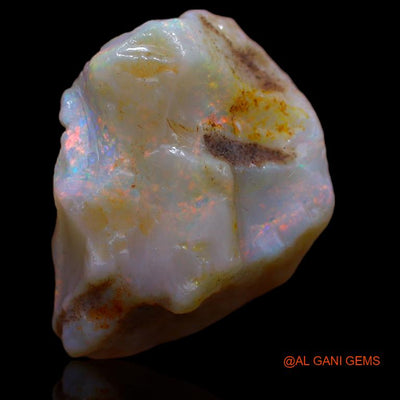 16.00 Cts Natural Australian Fire Opal Loose Gemstone Fancy Rough 21x18x9 mm R-609