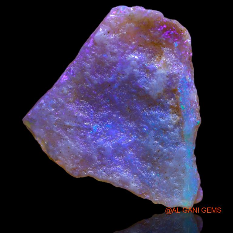 10.00 Cts Unheated Australian Fire Opal Loose Gemstone Fancy Rough Natural 22x21x4 mm R-610