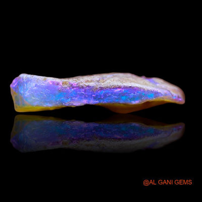 10.00 Cts Unheated Australian Fire Opal Loose Gemstone Fancy Rough Natural 22x21x4 mm R-610