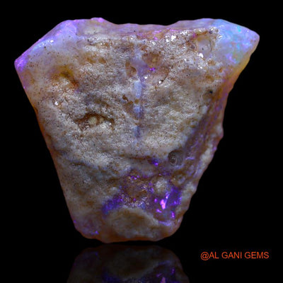 10.00 Cts Unheated Australian Fire Opal Loose Gemstone Fancy Rough Natural 22x21x4 mm R-610
