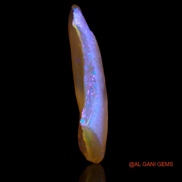 12.00 Cts Natural Australian Fire Opal Loose Gemstone Fancy Rough 35x13x5 mm R-613