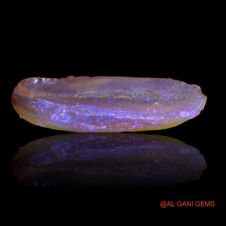 12.00 Cts Natural Australian Fire Opal Loose Gemstone Fancy Rough 35x13x5 mm R-613