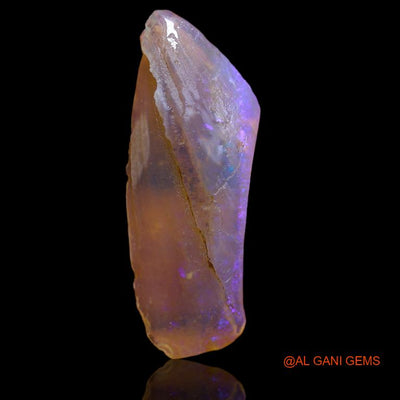 12.00 Cts Natural Australian Fire Opal Loose Gemstone Fancy Rough 35x13x5 mm R-613