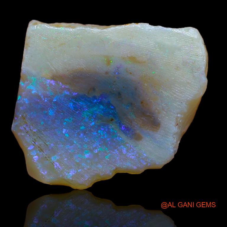 15.00 Cts Natural Australian Fire Opal Loose Gemstone Fancy Rough 17x15x9 mm R-615