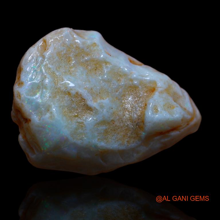 27.00 Cts Natural Australian Fire Opal Loose Gemstone Fancy Rough 26x20x12 mm R-617