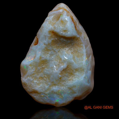 27.00 Cts Natural Australian Fire Opal Loose Gemstone Fancy Rough 26x20x12 mm R-617