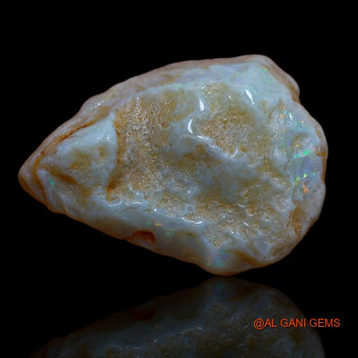 27.00 Cts Natural Australian Fire Opal Loose Gemstone Fancy Rough 26x20x12 mm R-617
