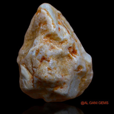 27.00 Cts Natural Australian Fire Opal Loose Gemstone Fancy Rough 26x20x12 mm R-617
