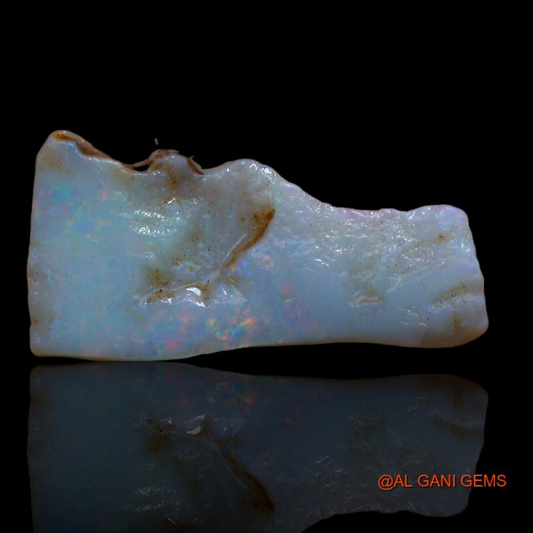 7.00 Cts Natural Australian Fire Opal Loose Gemstone Fancy Rough 28x14x4 mm R-619