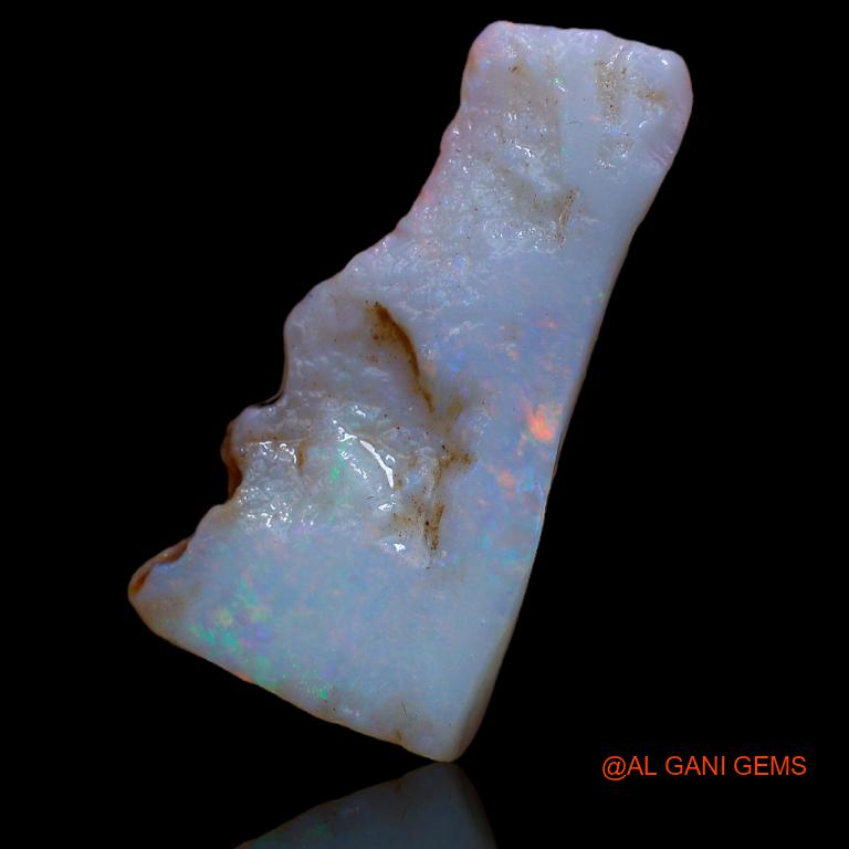 7.00 Cts Natural Australian Fire Opal Loose Gemstone Fancy Rough 28x14x4 mm R-619