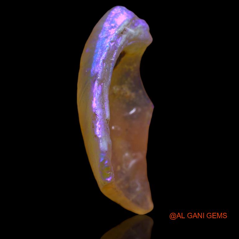 15.00 Cts Natural Australian Fire Opal Loose Gemstone Fancy Rough 29x17x4 mm R-620