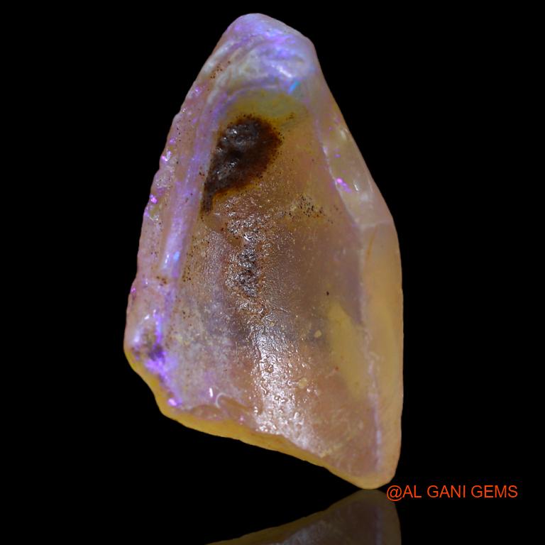 15.00 Cts Natural Australian Fire Opal Loose Gemstone Fancy Rough 29x17x4 mm R-620