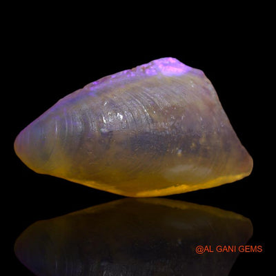 15.00 Cts Natural Australian Fire Opal Loose Gemstone Fancy Rough 29x17x4 mm R-620