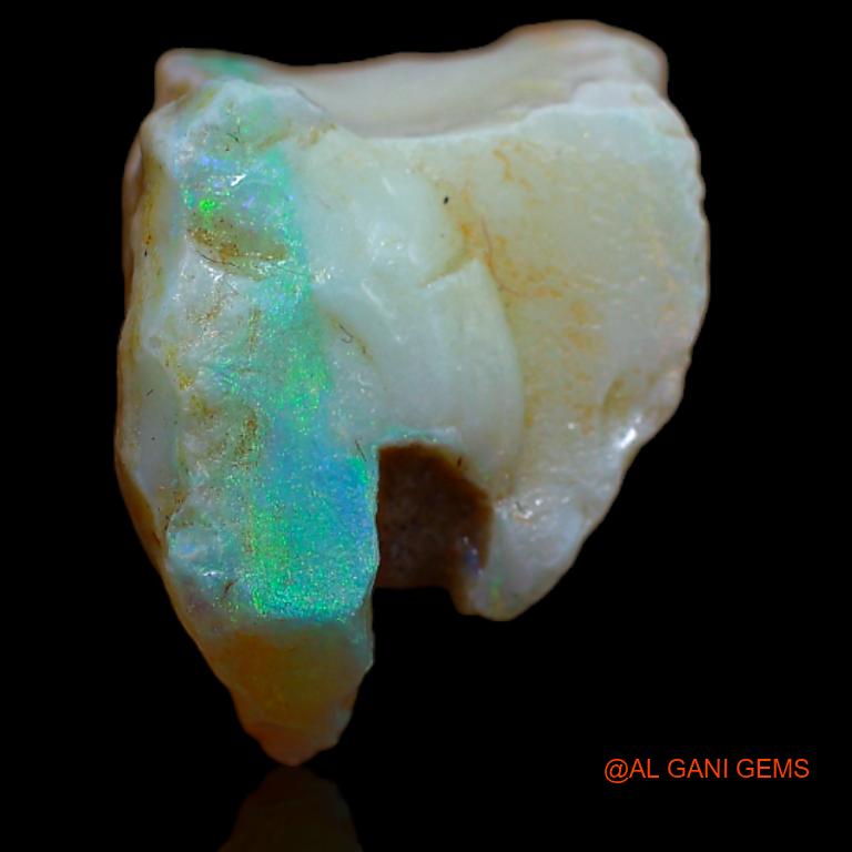 13.00 Cts Natural Australian Fire Opal Loose Gemstone Fancy Rough 17x14x10 mm R-621
