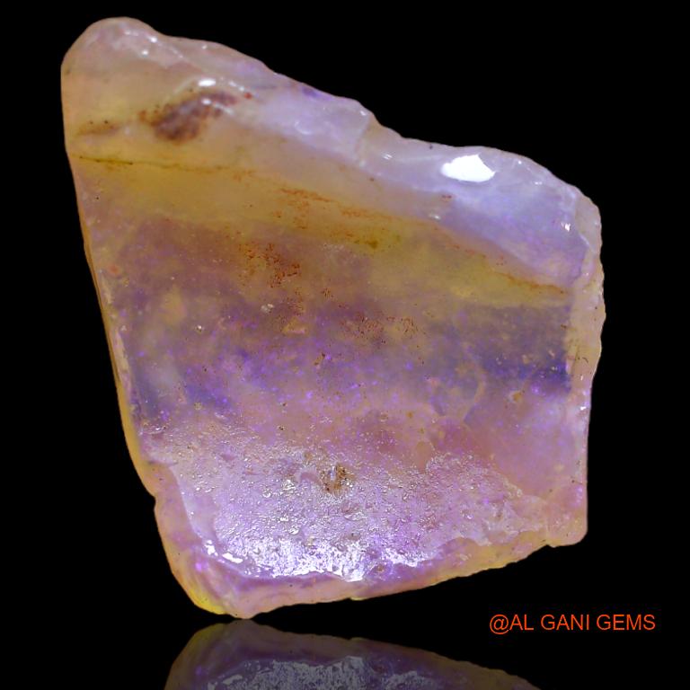 12.00 Cts Unheated Australian Fire Opal Loose Gemstone Fancy Rough Natural 24x20x4 mm R-624