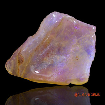 12.00 Cts Unheated Australian Fire Opal Loose Gemstone Fancy Rough Natural 24x20x4 mm R-624
