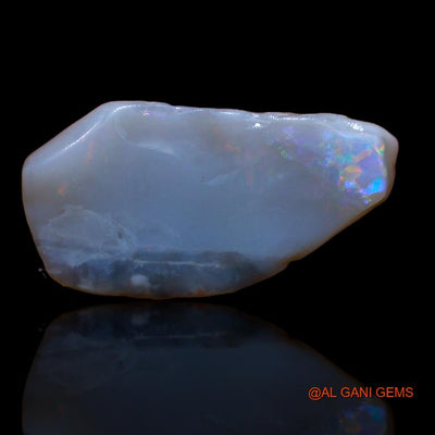Natural Untreated Fire Opal Loose Gemstone Fancy Rough From Australia 10.00 Cts 28x15x4 mm R-626