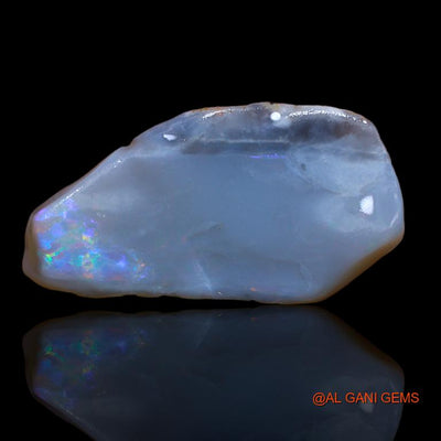 Natural Untreated Fire Opal Loose Gemstone Fancy Rough From Australia 10.00 Cts 28x15x4 mm R-626