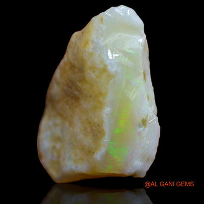 Natural Fire Opal Gemstone 13.00 Cts Loose Fancy Rough From Australia 20x19x7 mm R-628