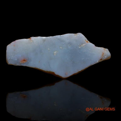 Natural Fire Opal Gemstone 18.00 Cts Loose Fancy Rough From Australia 37x17x5 mm R-629