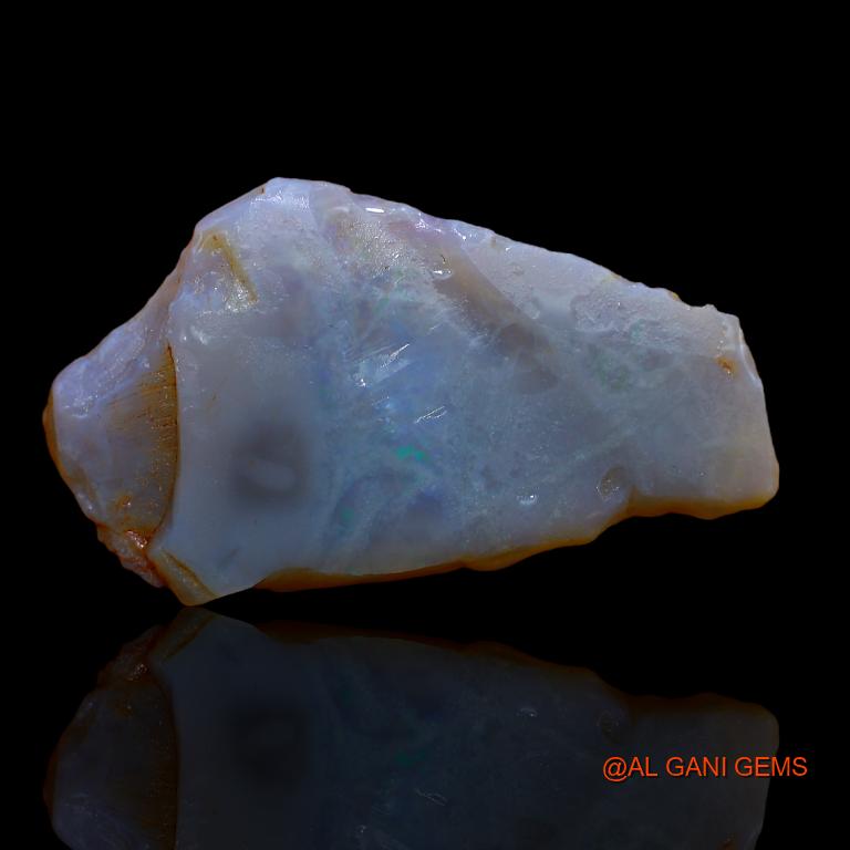 19.00 Cts Natural Australian Fire Opal Loose Gemstone Fancy Rough 35x20x6 mm R-630