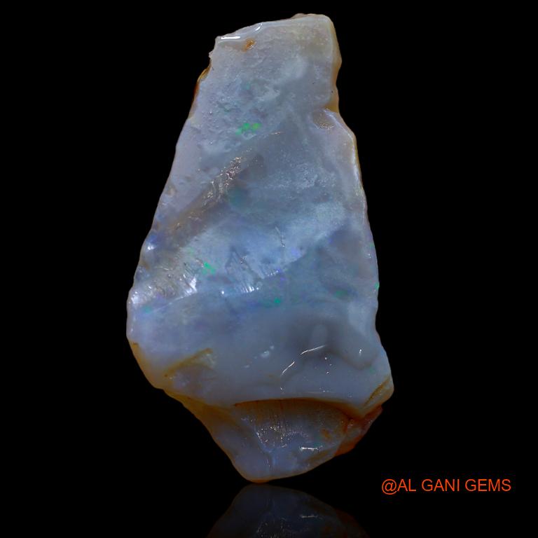 19.00 Cts Natural Australian Fire Opal Loose Gemstone Fancy Rough 35x20x6 mm R-630