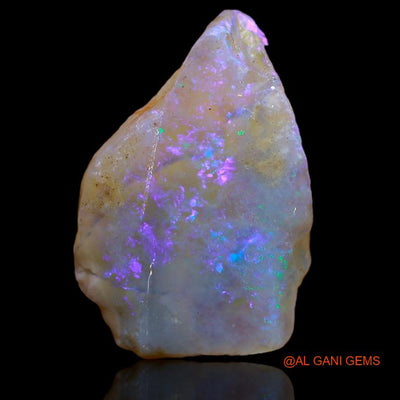 8.00 Cts Natural Australian Fire Opal Fancy Rough Loose Gemstone For Jewelry 23x16x5 mm R-633
