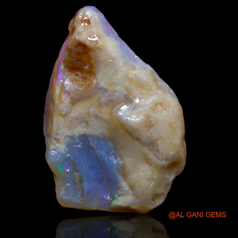 8.00 Cts Natural Australian Fire Opal Fancy Rough Loose Gemstone For Jewelry 23x16x5 mm R-633