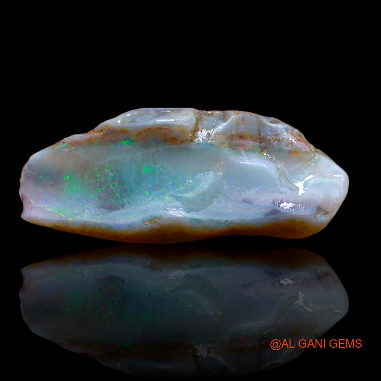 10.00 Cts Natural Australian Fire Opal Loose Gemstone Fancy Rough 27x10x5 mm R-634