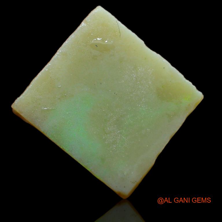 13.00 Cts Natural Australian Fire Opal Loose Gemstone Fancy Rough 14x13x6 mm R-636