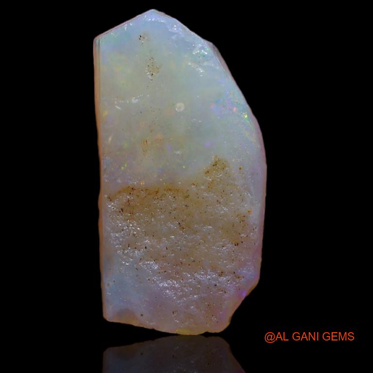 5.00 Cts Natural Australian Fire Opal Loose Gemstone Fancy Rough 16x8x5 mm R-638