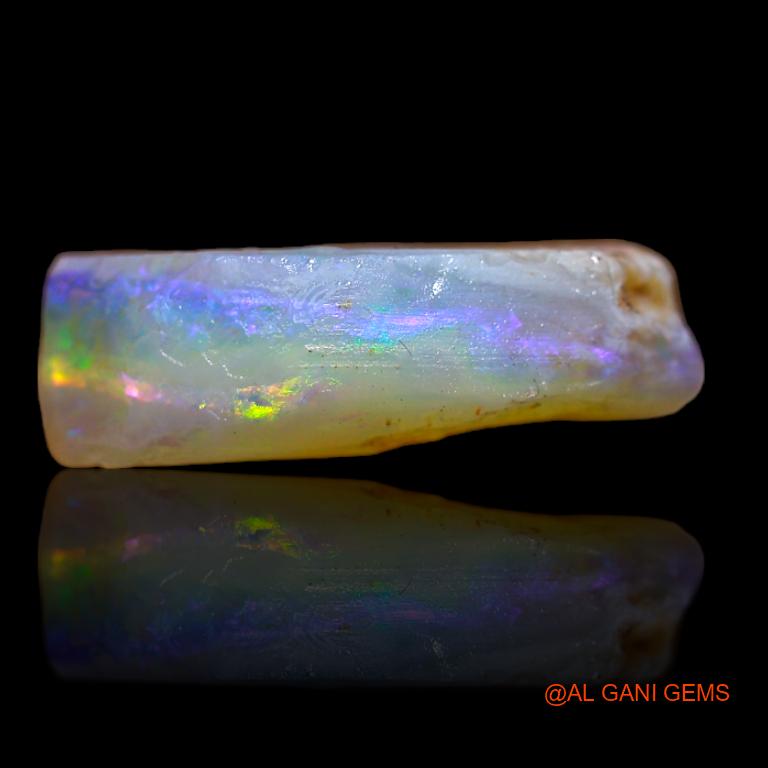 5.00 Cts Natural Australian Fire Opal Loose Gemstone Fancy Rough 16x8x5 mm R-638