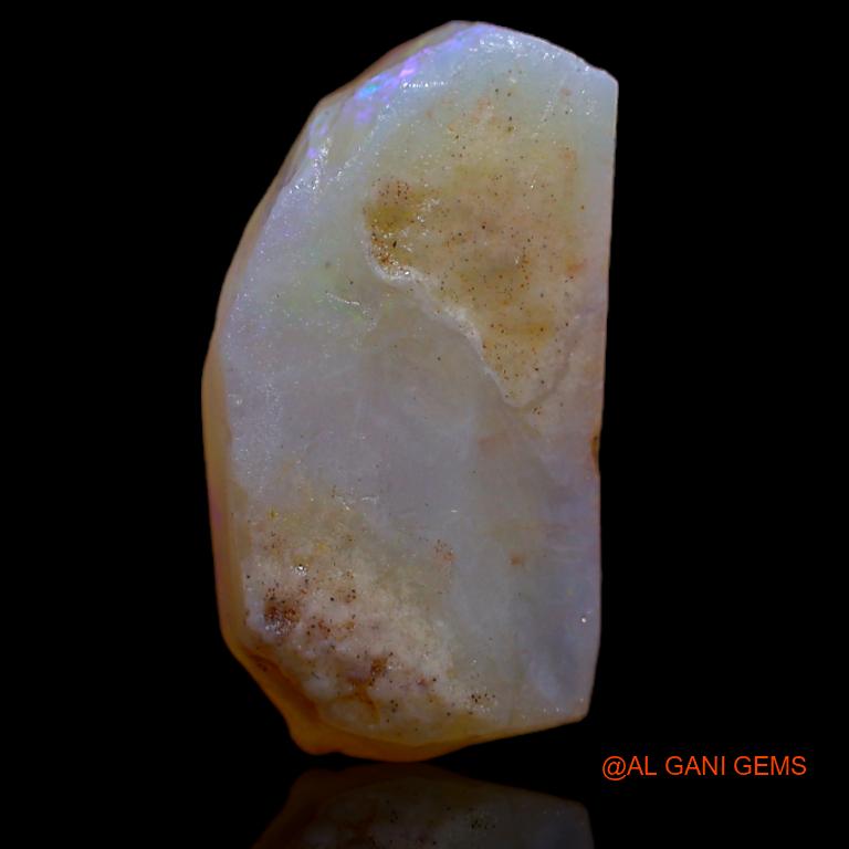 5.00 Cts Natural Australian Fire Opal Loose Gemstone Fancy Rough 16x8x5 mm R-638